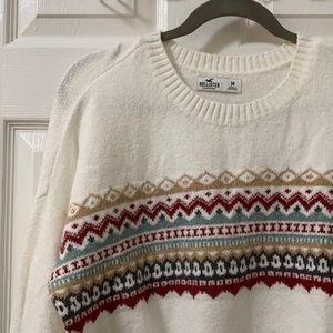 Hollister Christmas sweater